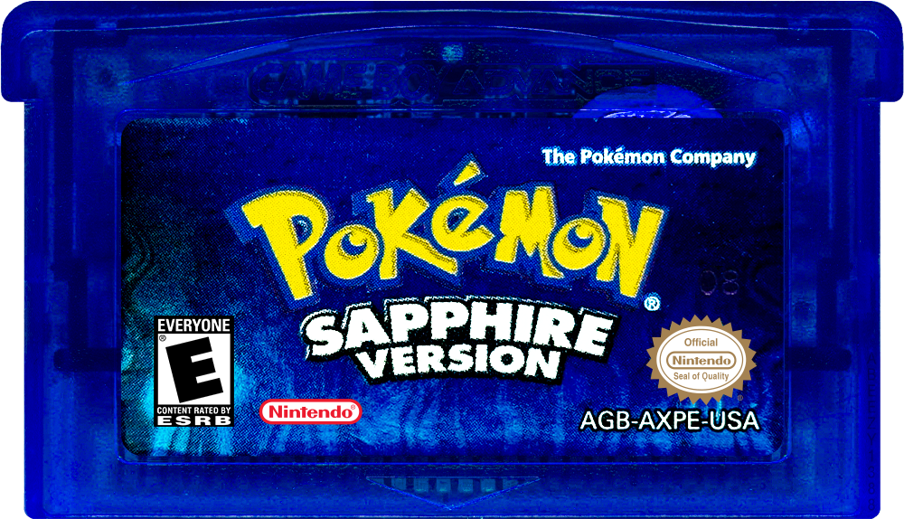 Pokémon - Sapphire Version cartridge